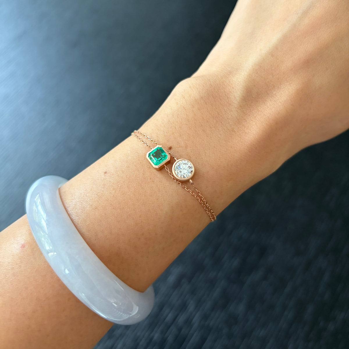 DIAMOND BEZEL BRACELET