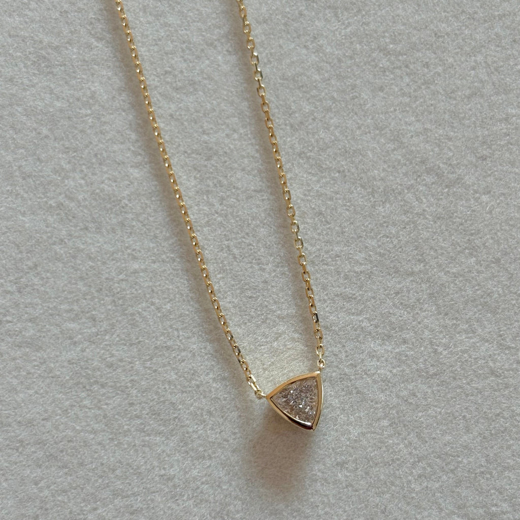 DIAMOND BEZEL NECKLACE