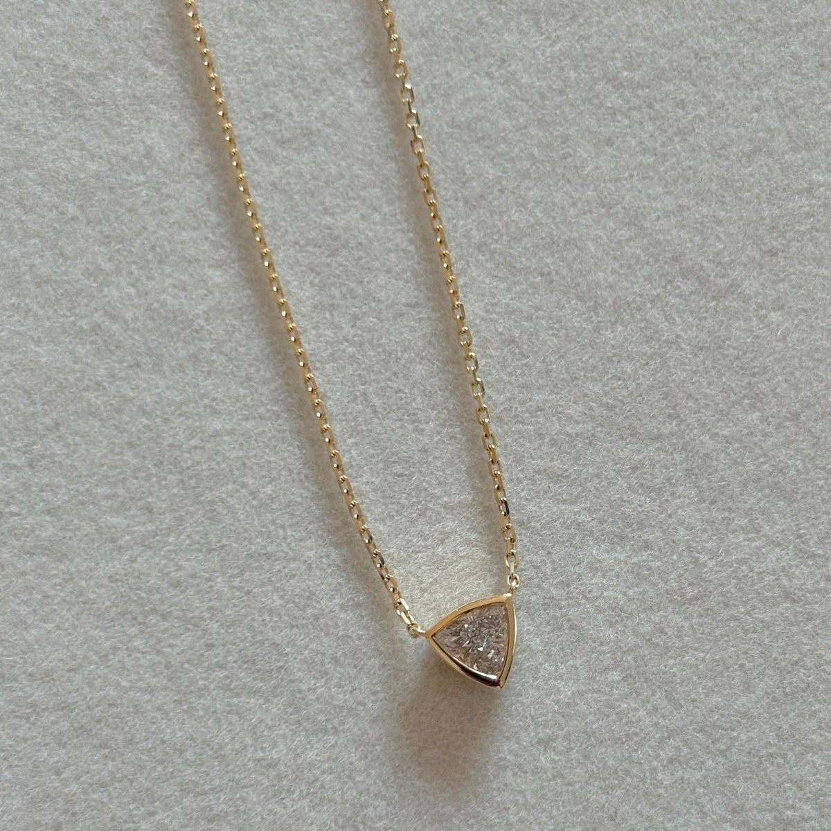 DIAMOND BEZEL NECKLACE