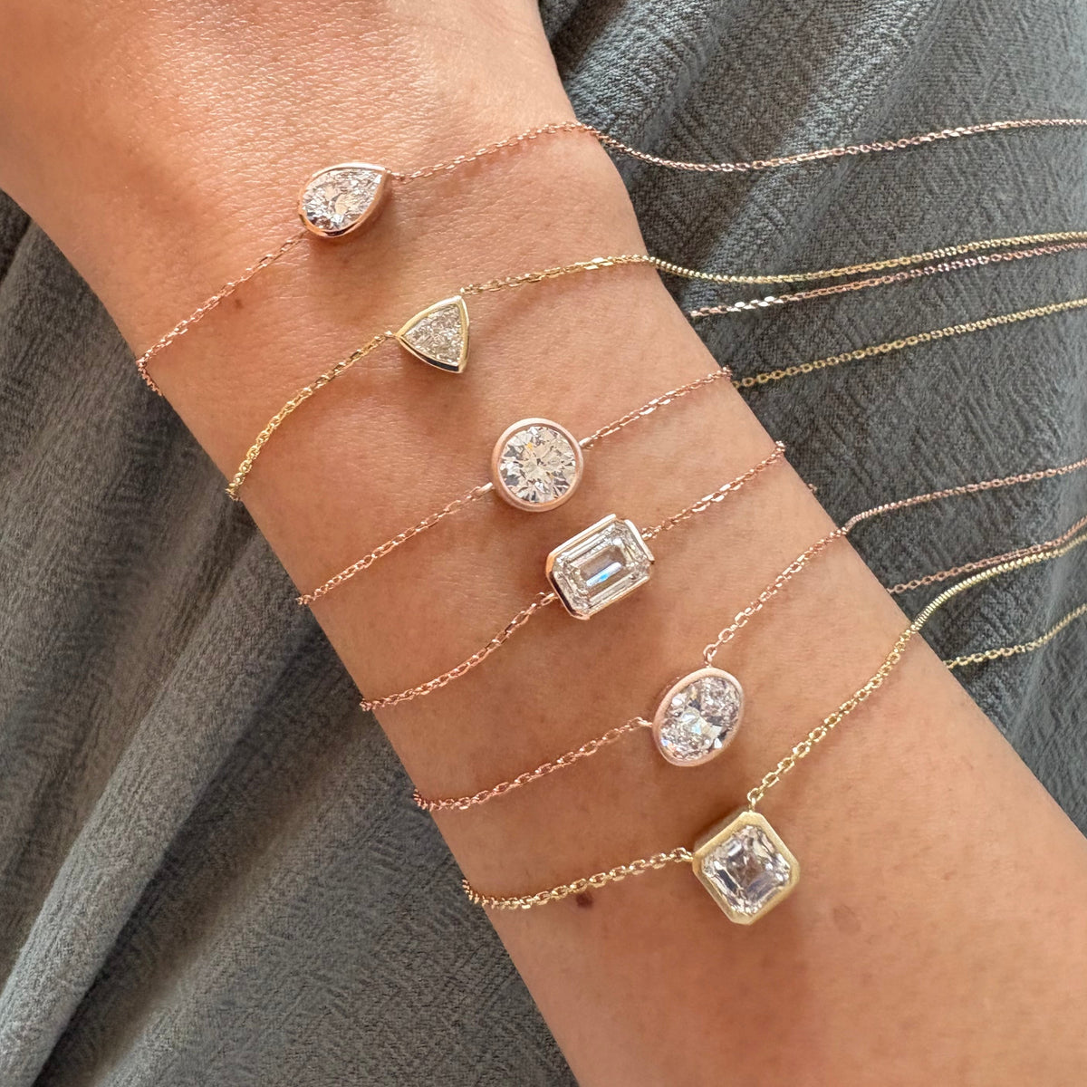 DIAMOND BEZEL BRACELET