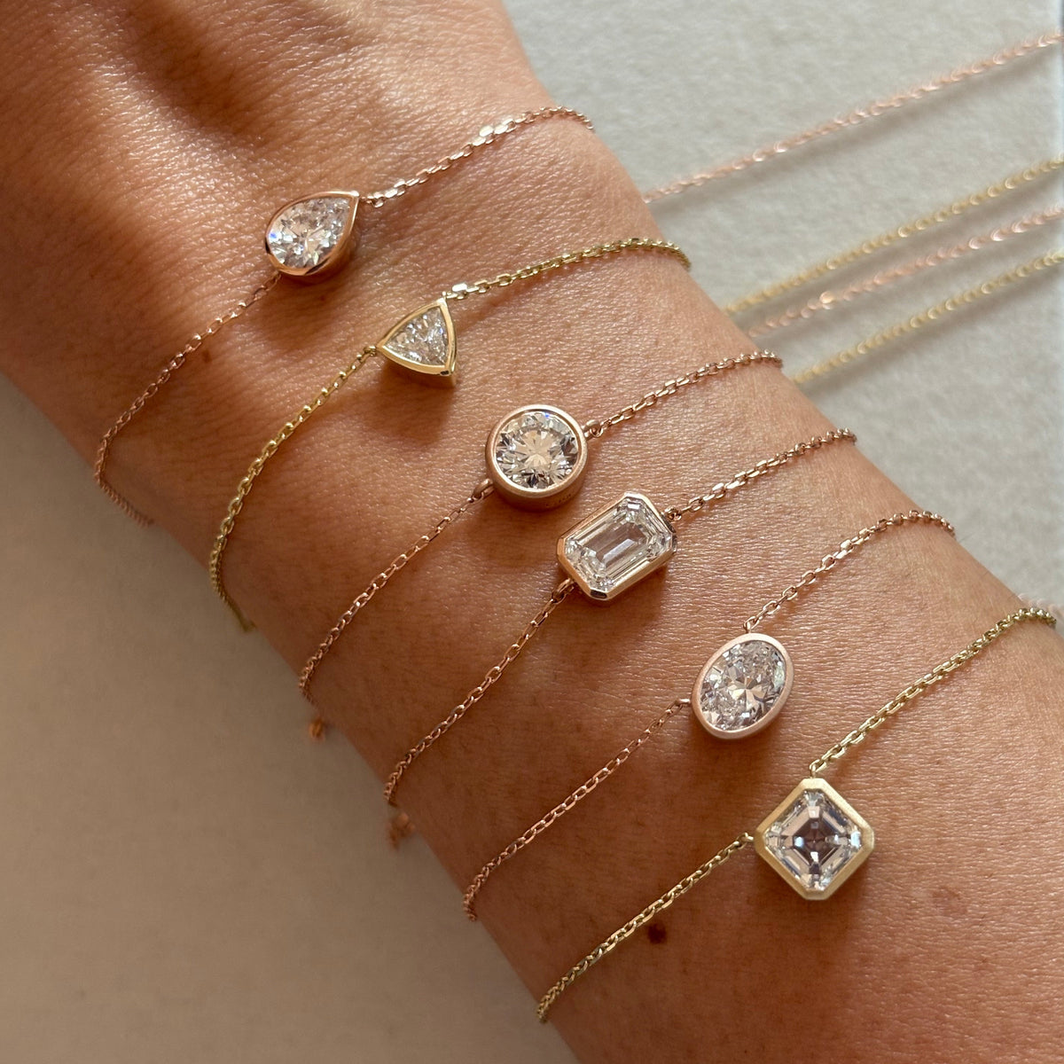 DIAMOND BEZEL BRACELET